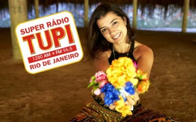 Roberta Luz é entrevistada pela Rádio Tupi sobre TERAPIA FLORAL